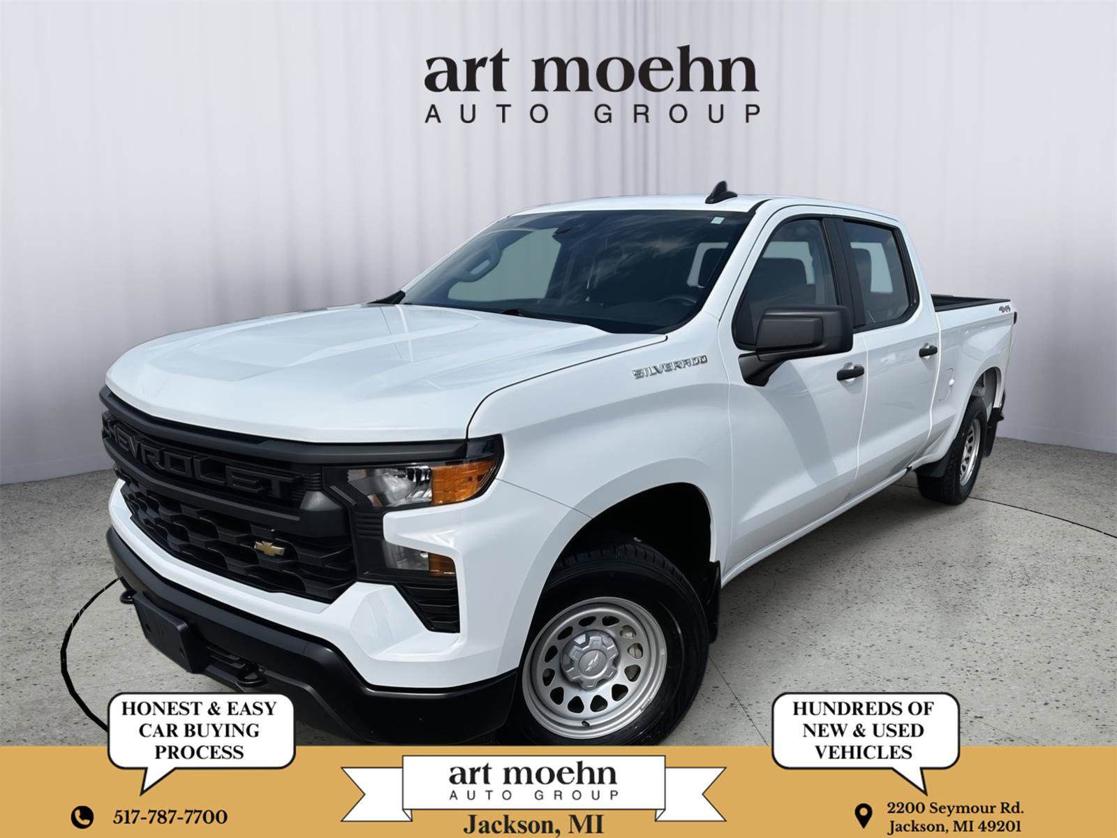 Used 2024 Chevrolet Silverado 1500 W/T w/ WT Fleet Convenience Package AWD/4WD image 1