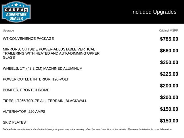 New 2026 Chevrolet Silverado 2500 W/T w/ WT Convenience Package image 3
