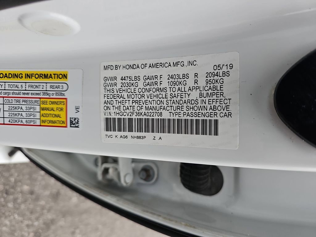 Used 2019 Honda Accord Sport image 38
