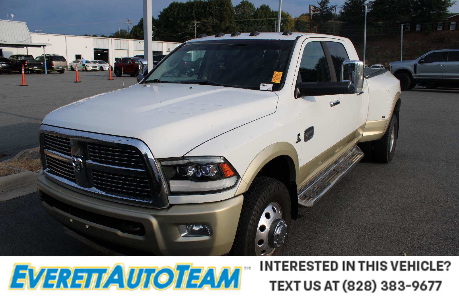 Used 2011 RAM 3500 Laramie Longhorn w/ HD Snow Plow Prep Group