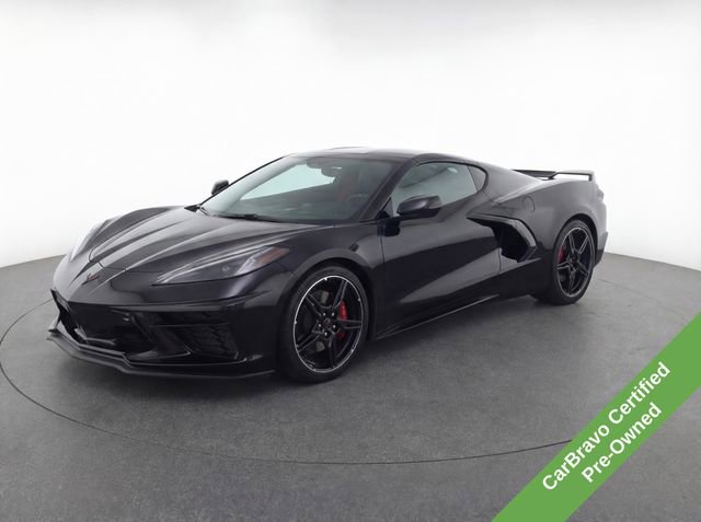 Used 2022 Chevrolet Corvette Stingray Premium Cpe w/ Z51 Performance Package RWD image 1