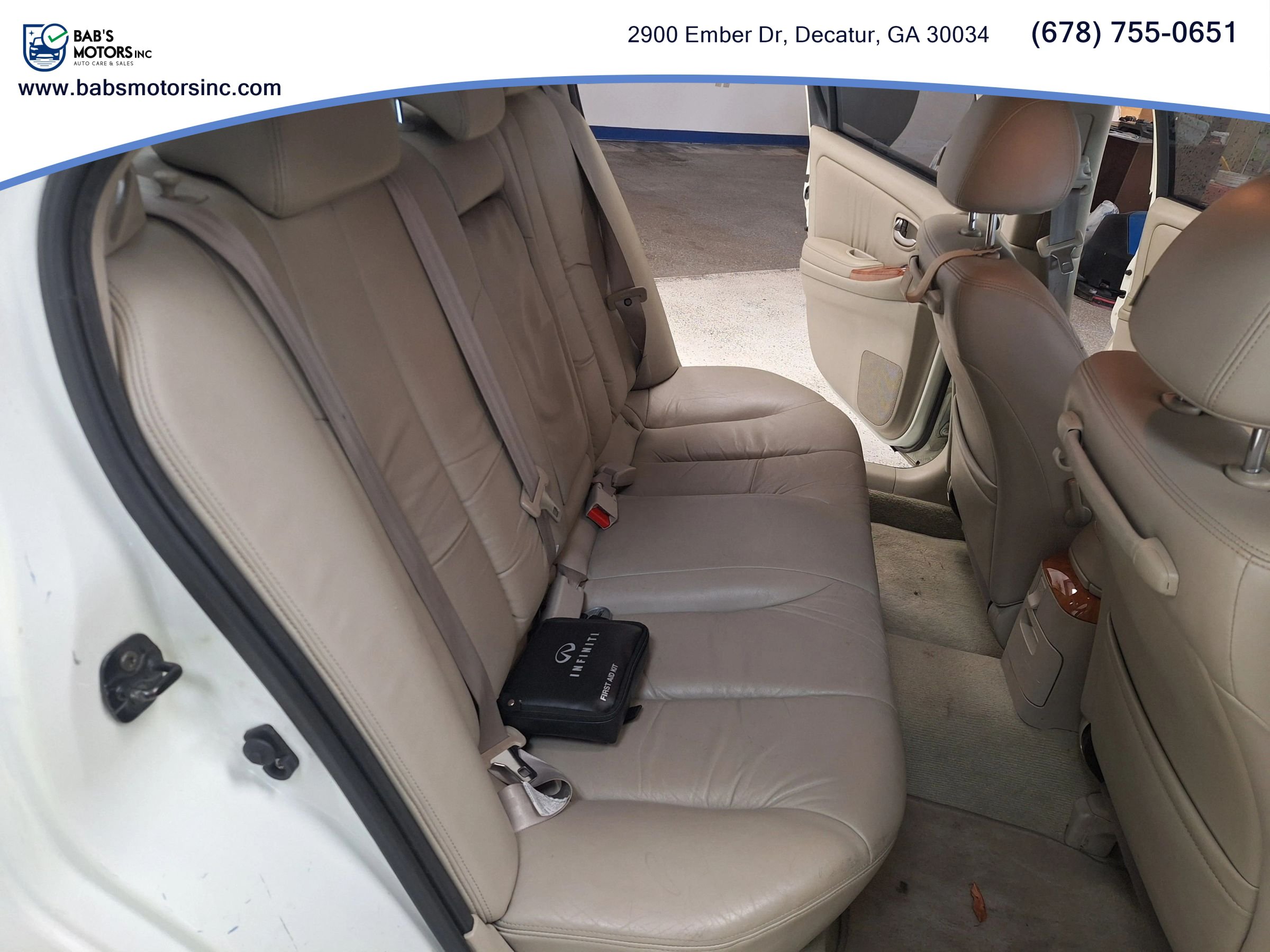 Used 2004 INFINITI I35 w/ Cold Weather Pkg FWD image 40