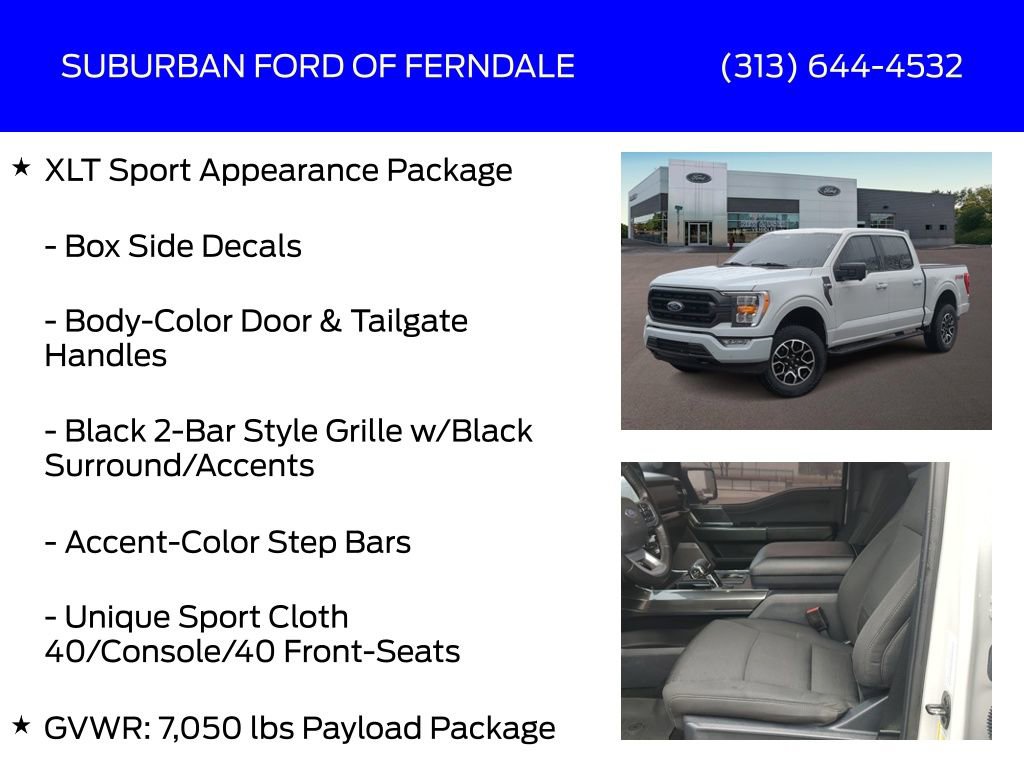Used 2023 Ford F150 XLT w/ Equipment Group 302A High image 25