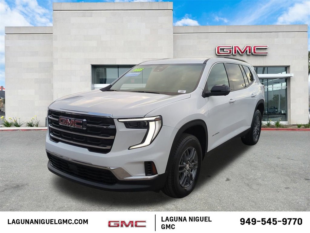 Certified 2025 GMC Acadia Elevation image 1