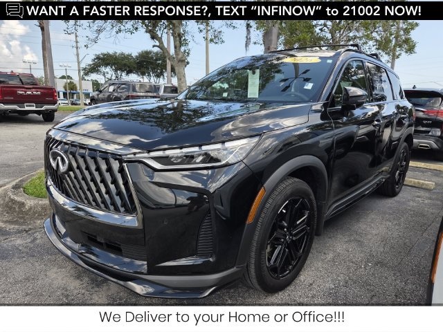 Certified 2026 INFINITI QX60 Sport w/ Dark Cargo Package
