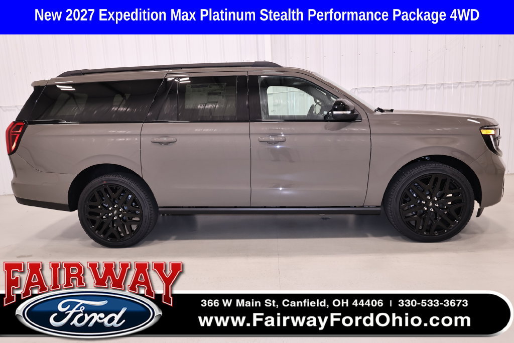 New 2027 Ford Expedition Max Platinum w/ Stealth Performance Package