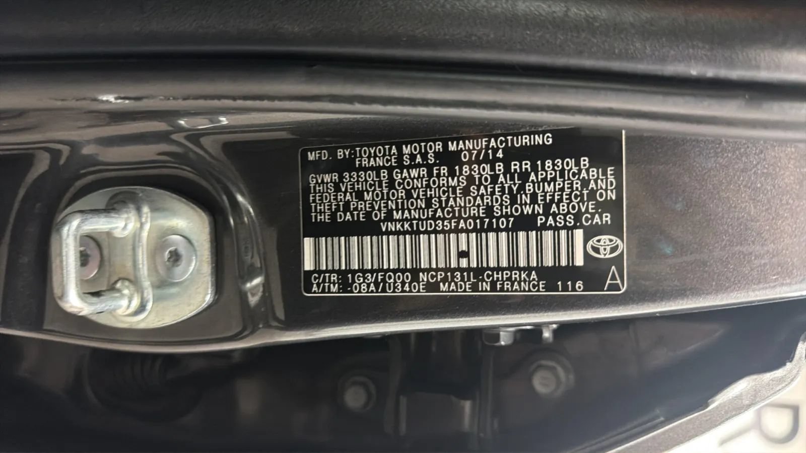 Used 2015 Toyota Yaris L FWD image 27