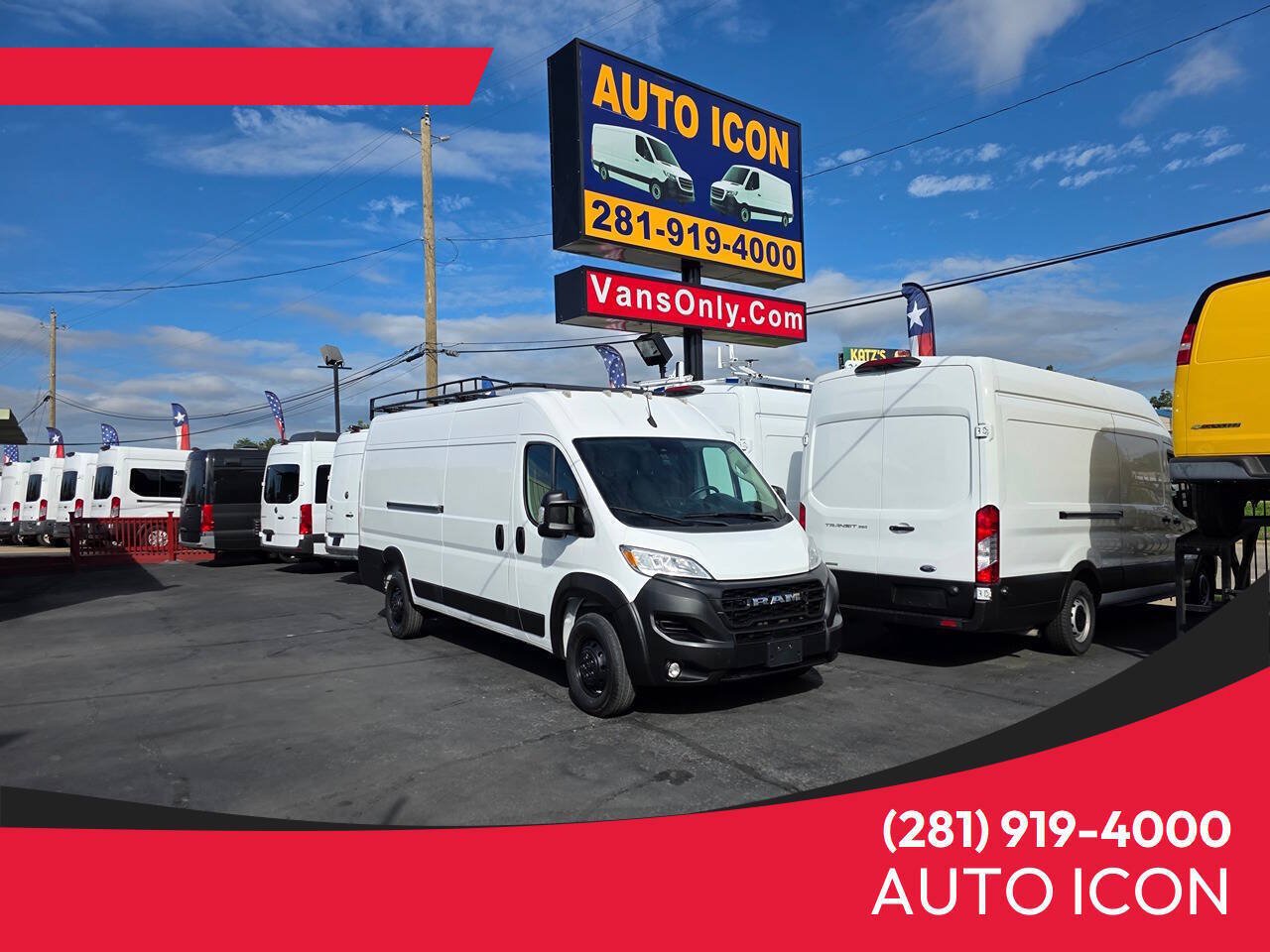 Used 2023 RAM ProMaster 3500 w/ Convenience Group