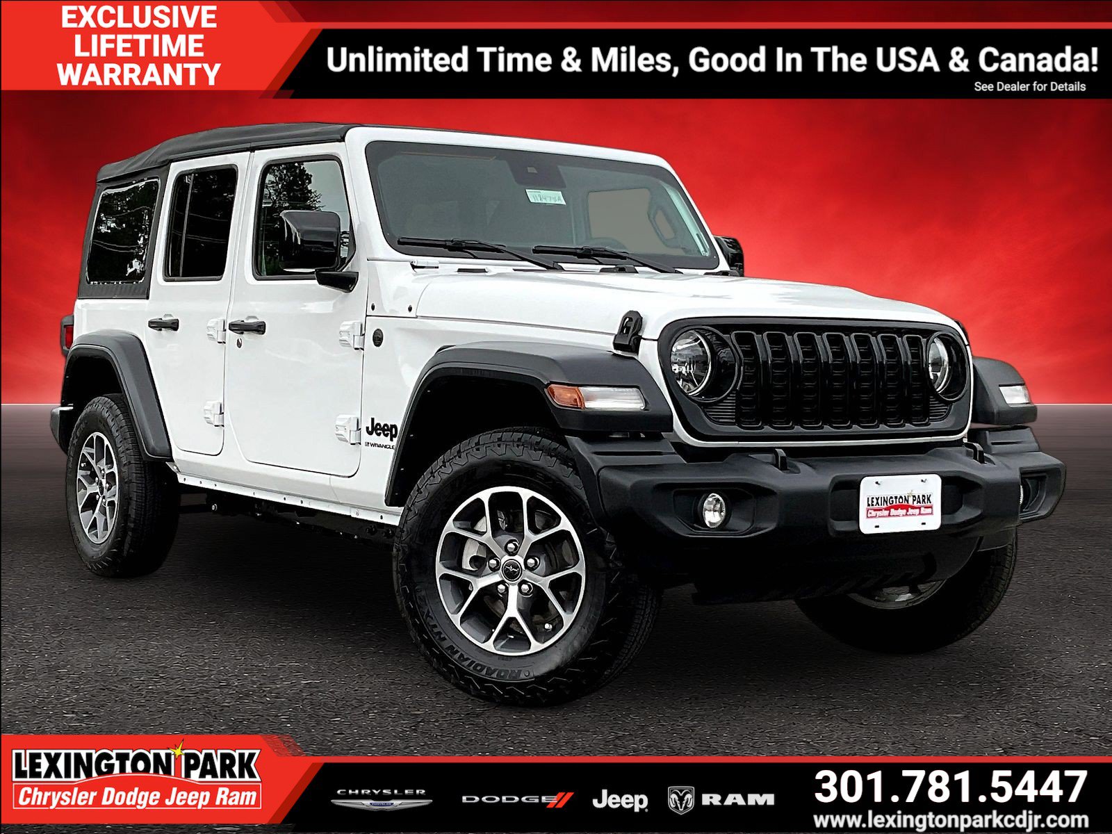 Used 2025 Jeep Wrangler Unlimited Sport