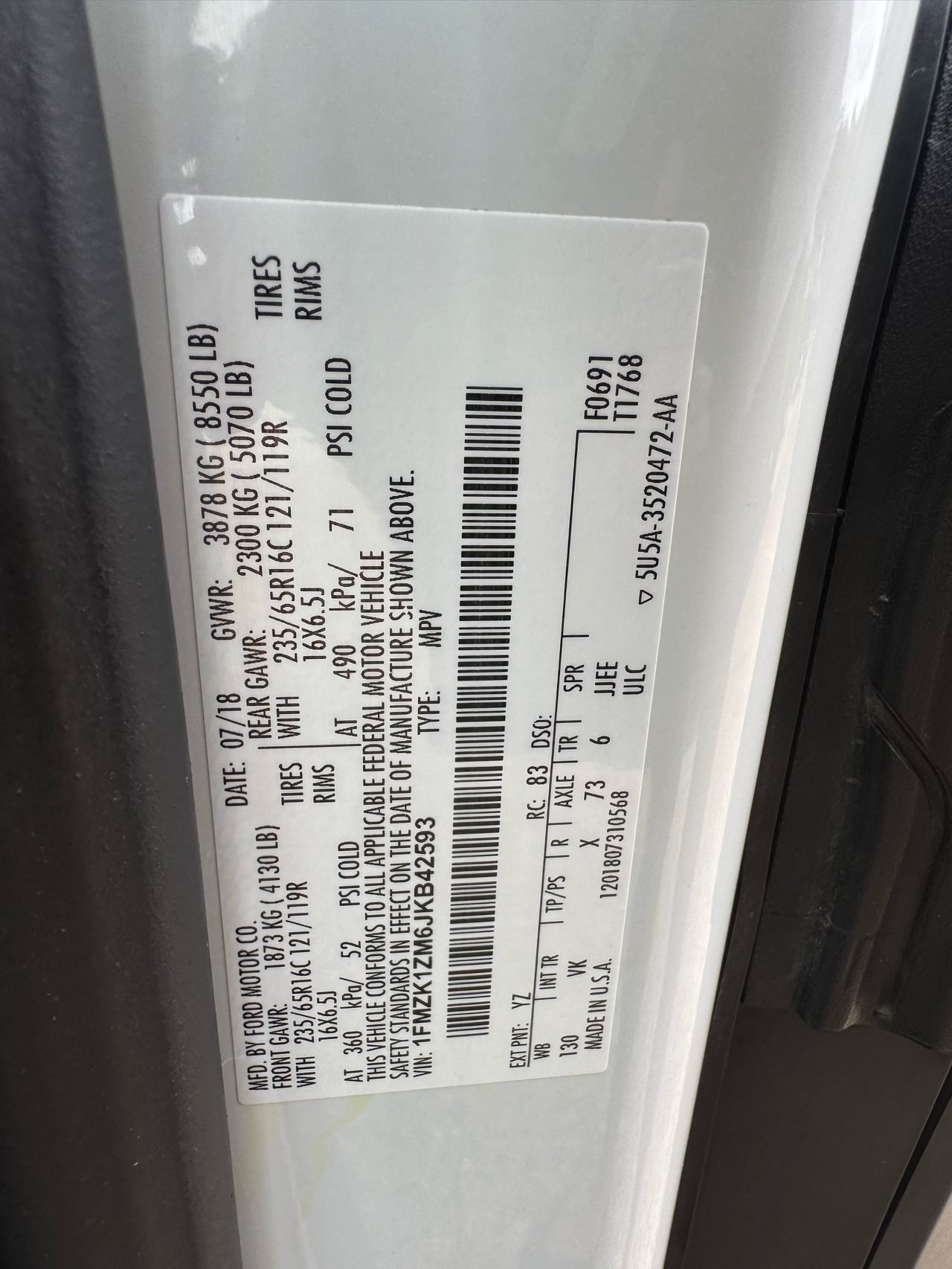 Used 2018 Ford Transit 150 XL RWD image 33