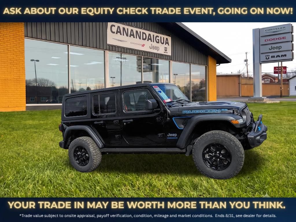 Used 2023 Jeep Wrangler Unlimited Rubicon 4xe AWD/4WD image 2