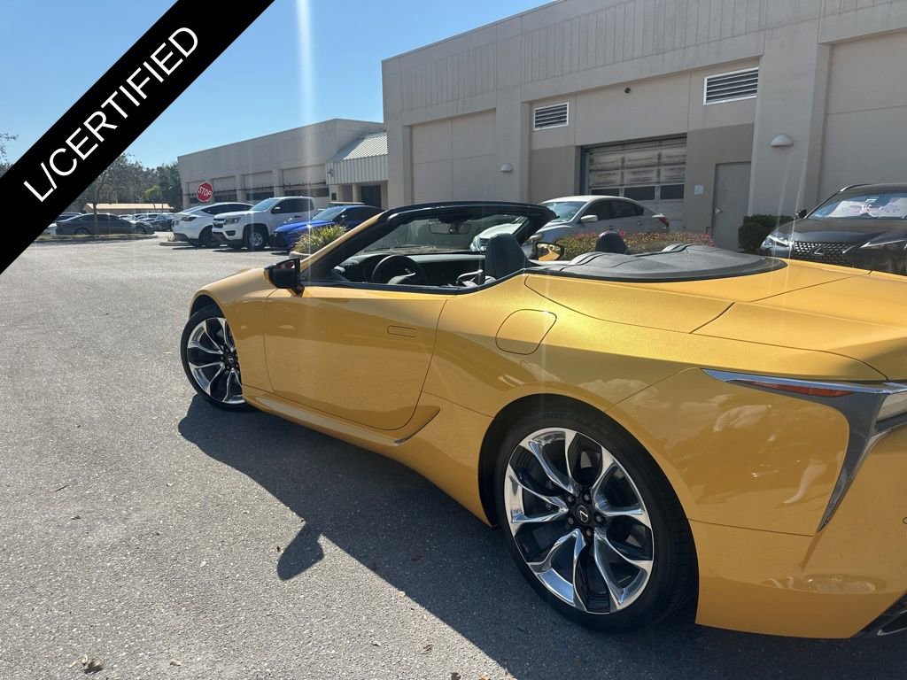 Certified 2021 Lexus LC 500 Convertible w/ Touring Package image 37
