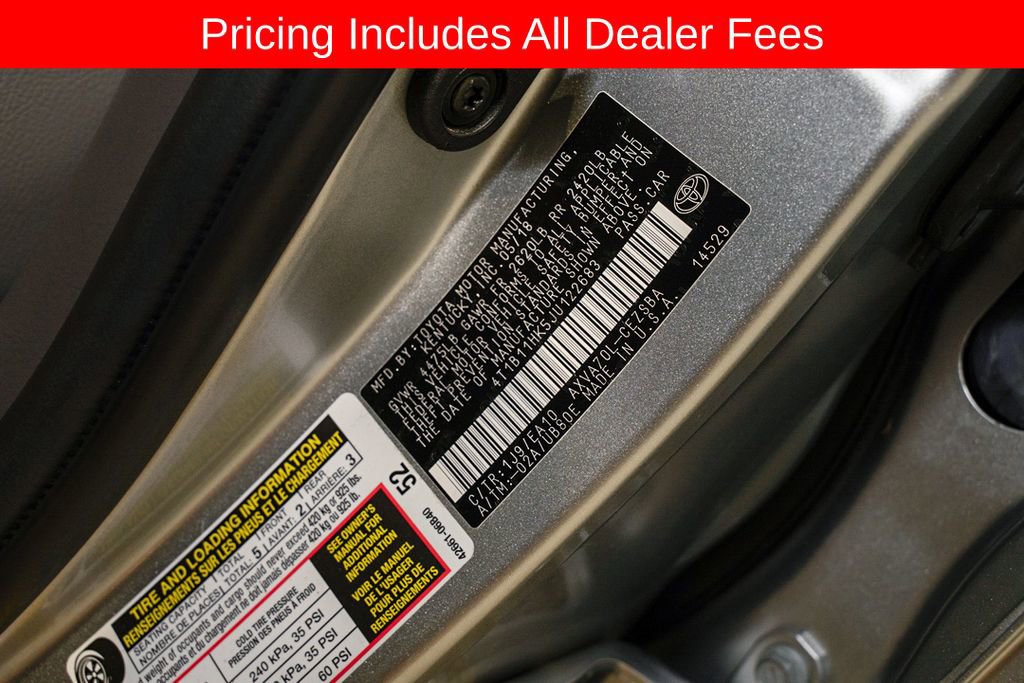 Used 2018 Toyota Camry SE w/ Convenience Package FWD image 18