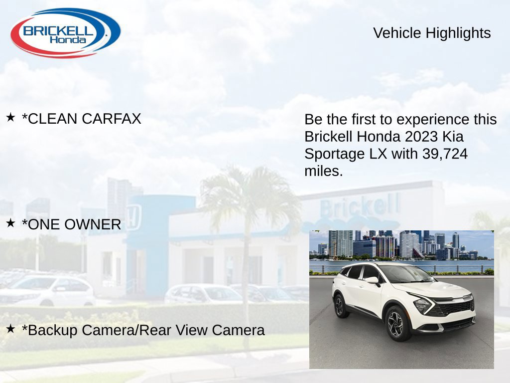Used 2023 Kia Sportage LX FWD image 9