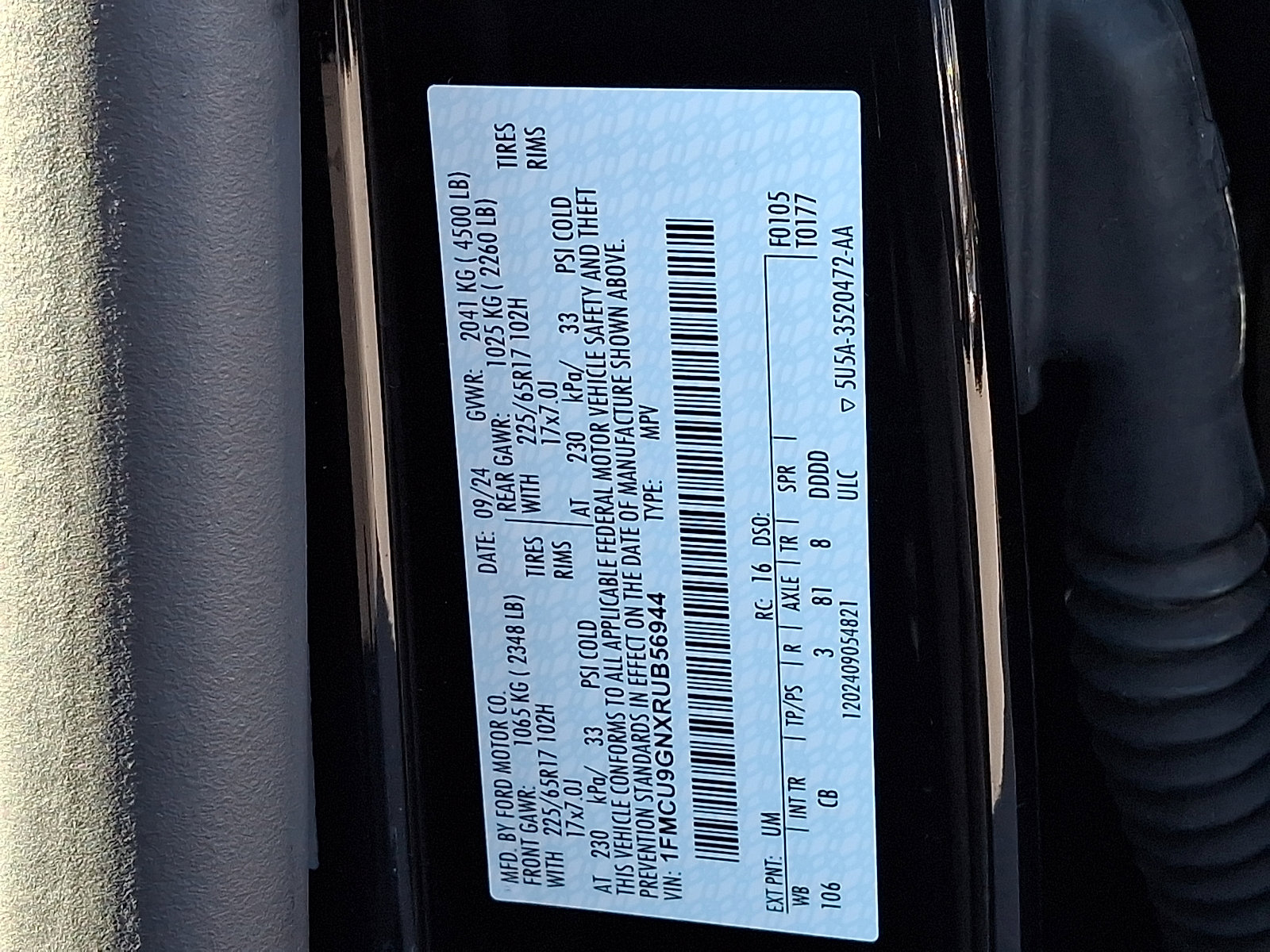 Used 2024 Ford Escape Active image 28