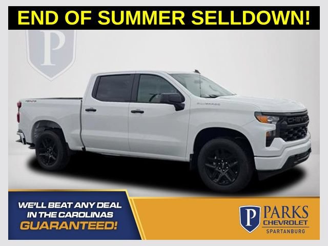 New 2026 Chevrolet Silverado 1500 Custom w/ LPO, Dark Essentials Package AWD/4WD video 1