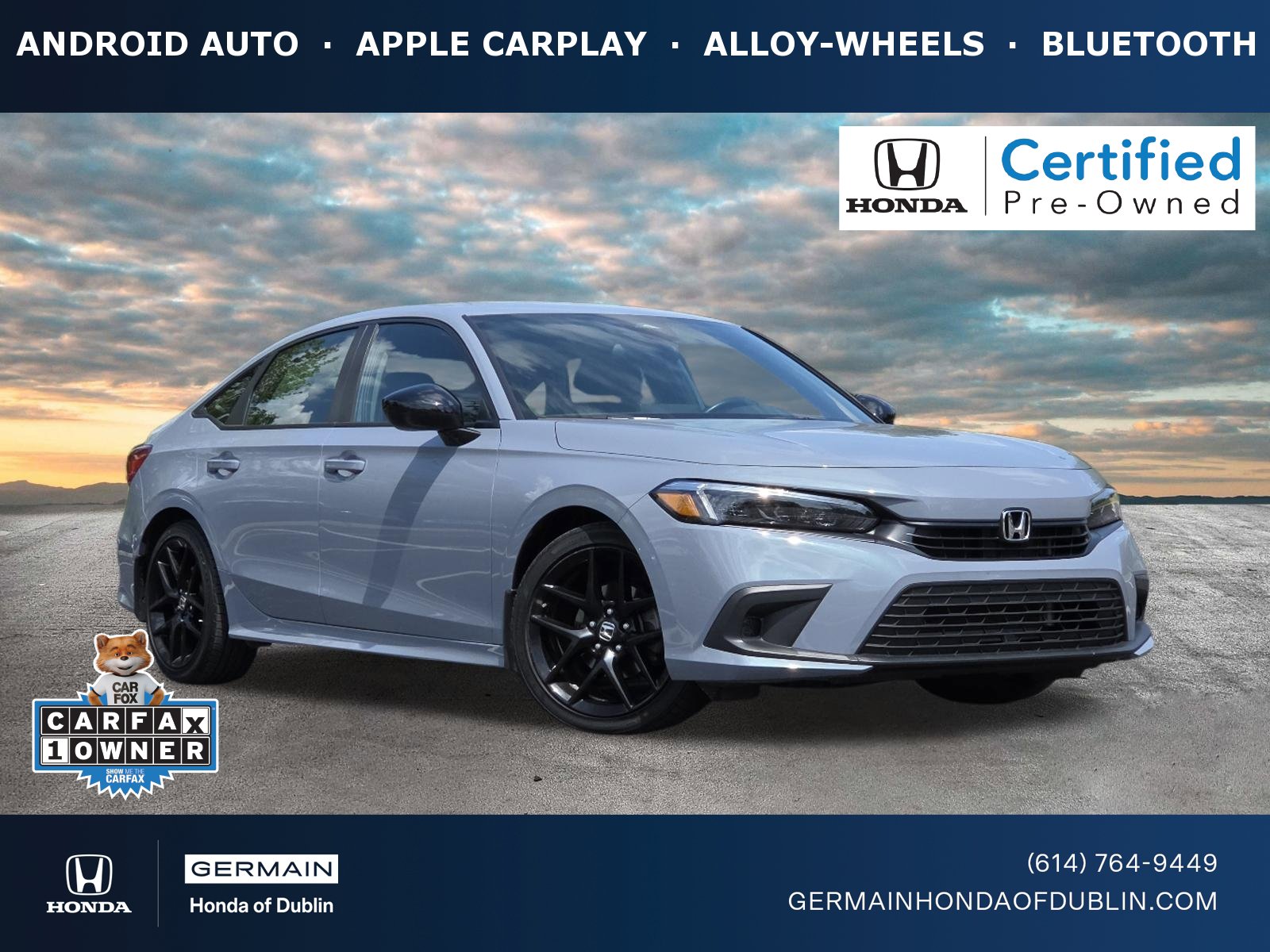 Certified 2024 Honda Civic Sport image 1