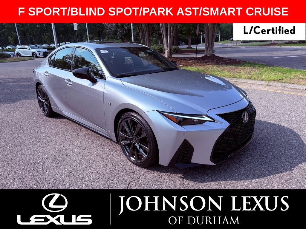 Certified 2025 Lexus IS 350 F Sport w/ Accessory Package 2 RWD image 1