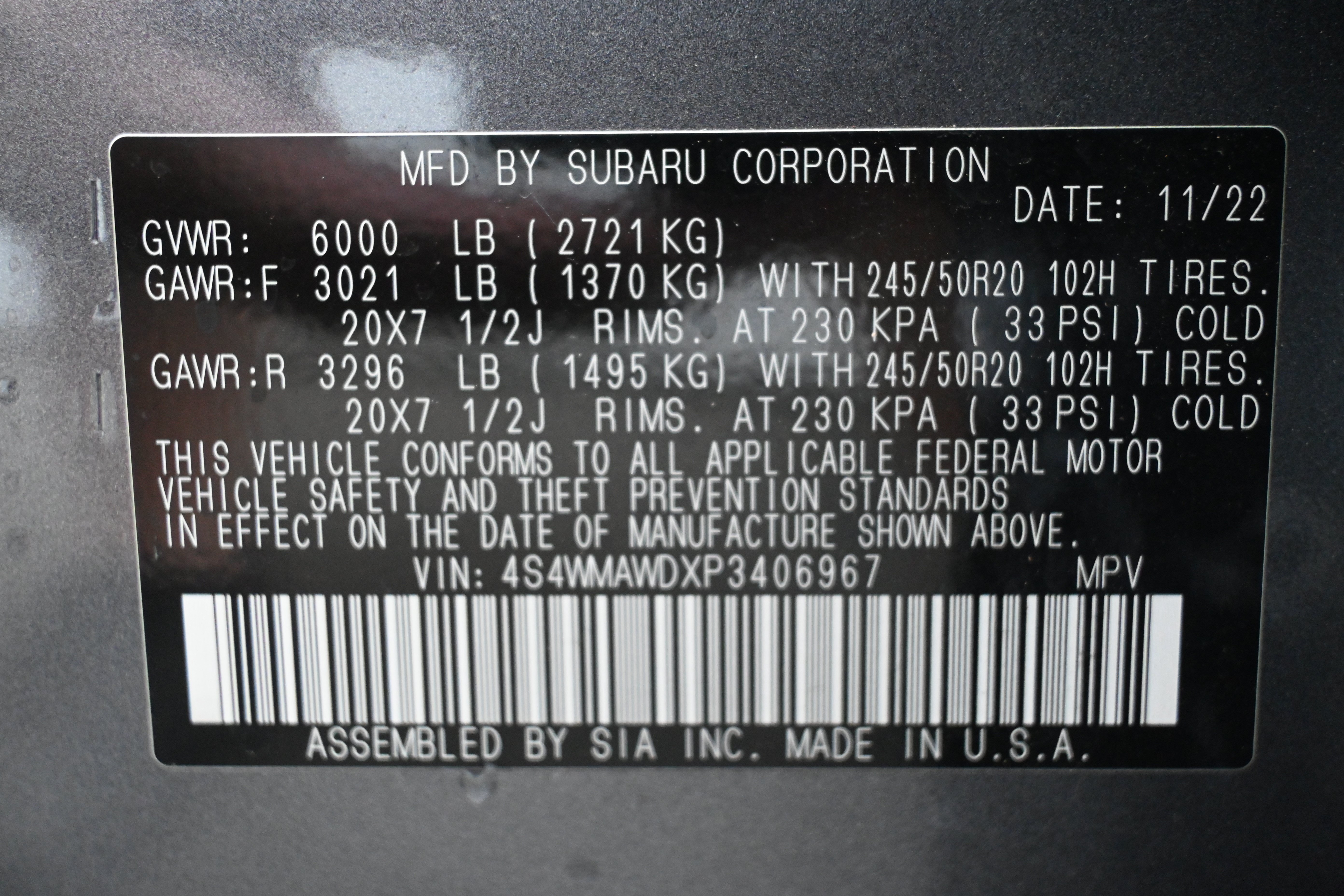 Used 2023 Subaru Ascent Touring AWD/4WD image 37