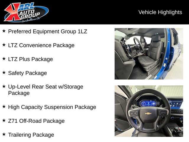 Certified 2023 Chevrolet Silverado 1500 LTZ w/ Z71 Off-Road Package image 2