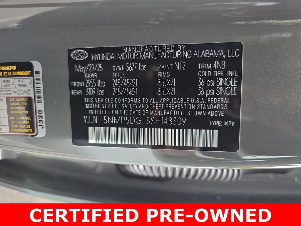 Used 2025 Hyundai Santa Fe Calligraphy image 38