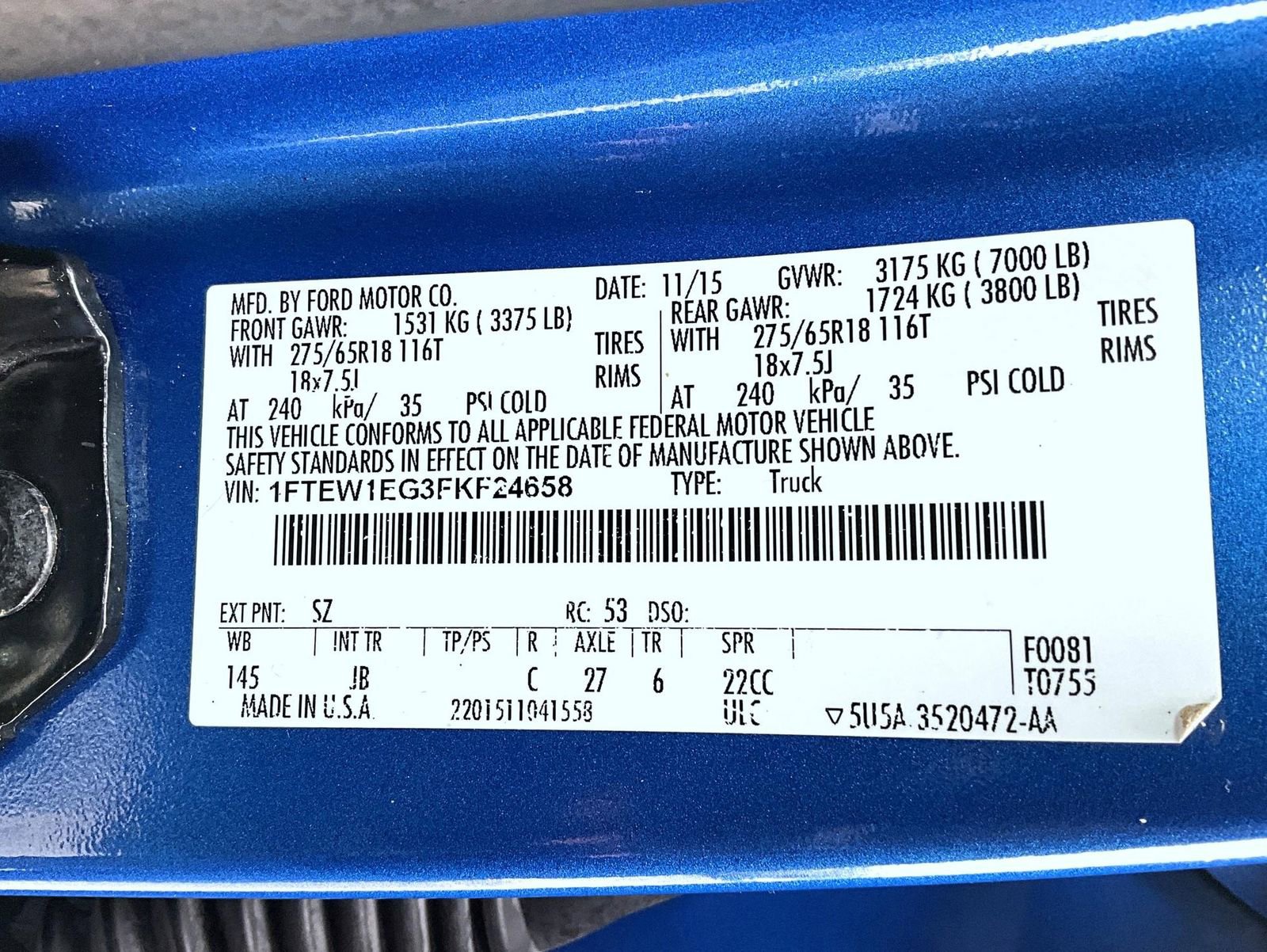 Used 2015 Ford F150 XLT w/ Equipment Group 301A Mid image 26