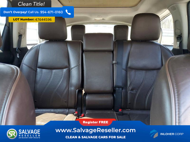 Used 2014 INFINITI QX60 FWD Hybrid w/ HEV Deluxe Touring Package image 4