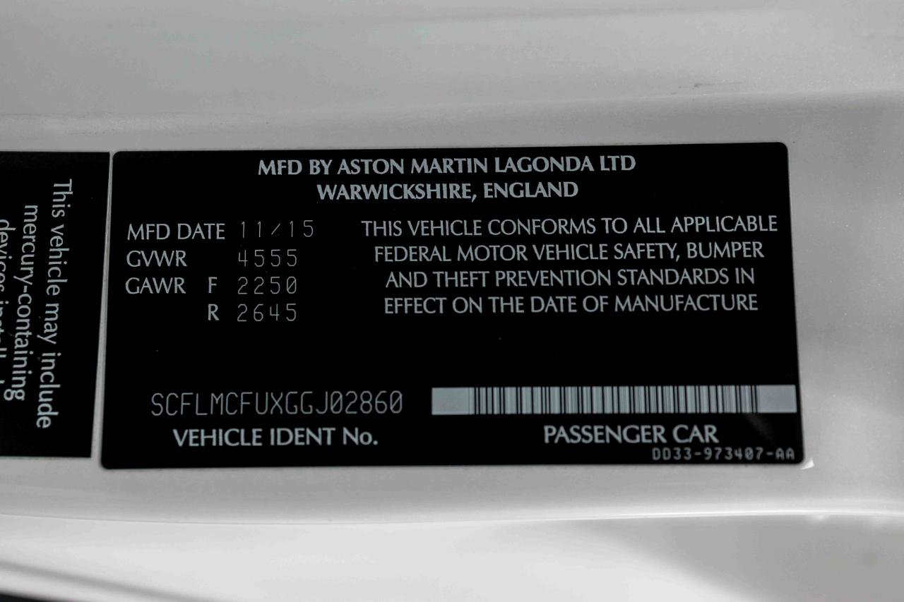 Used 2016 Aston Martin Vanquish Coupe image 80