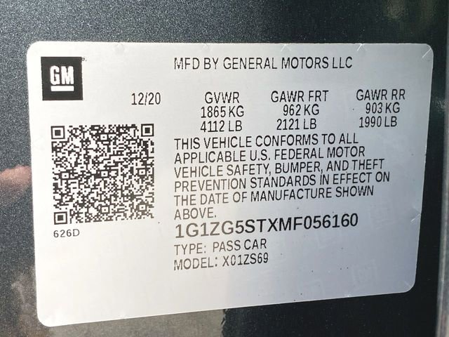 Used 2021 Chevrolet Malibu RS image 31