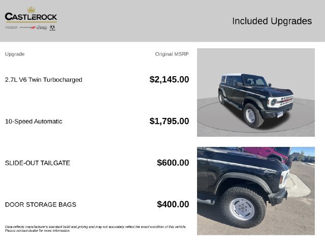 Used 2025 Ford Bronco Heritage Edition AWD/4WD image 8