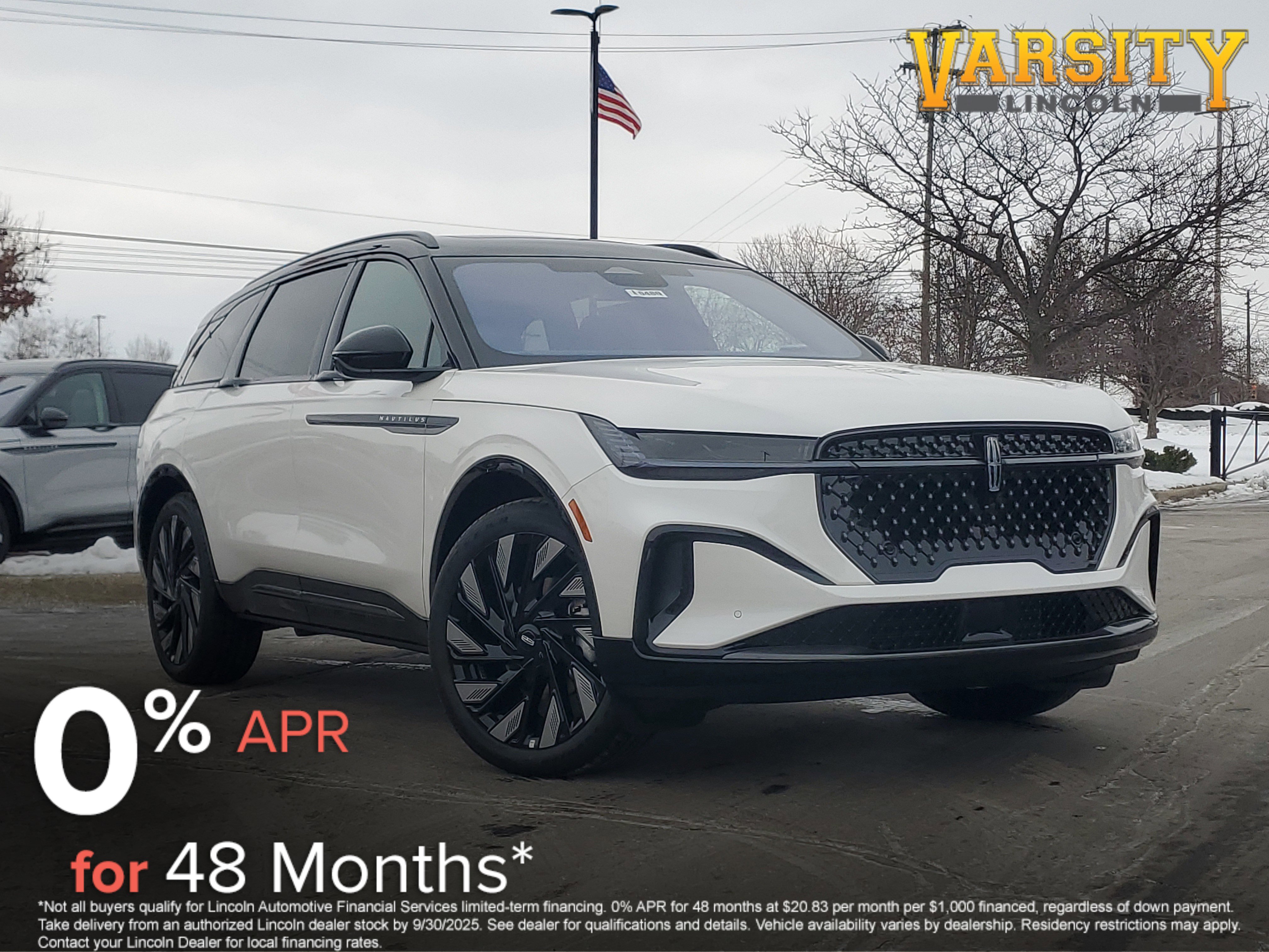 New 2026 Lincoln Nautilus Reserve w/ Jet Appearance Package image 1