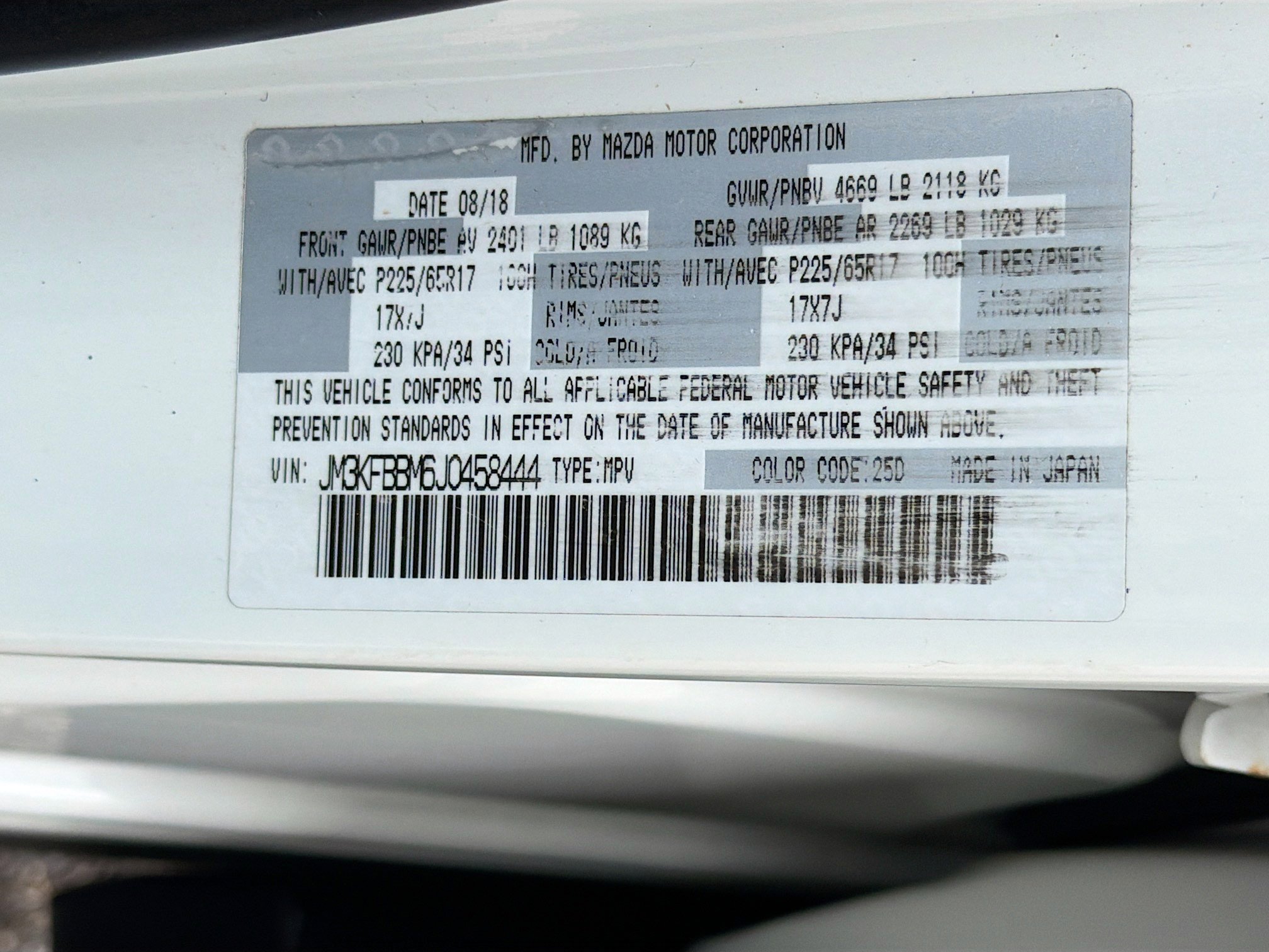 Used 2018 MAZDA CX-5 Sport image 41