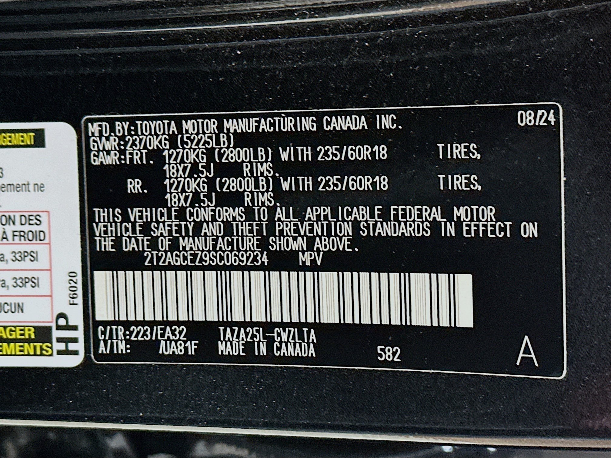 Certified 2025 Lexus NX 350 AWD w/ Accessory Package (2T) image 31