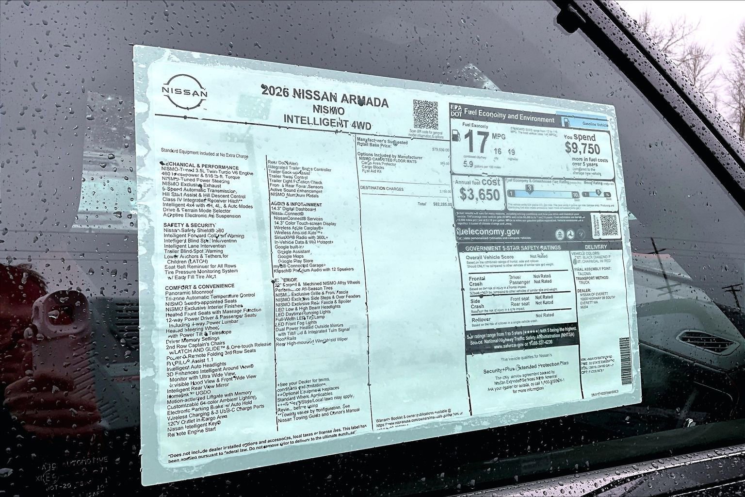 New 2026 Nissan Armada NISMO image 14