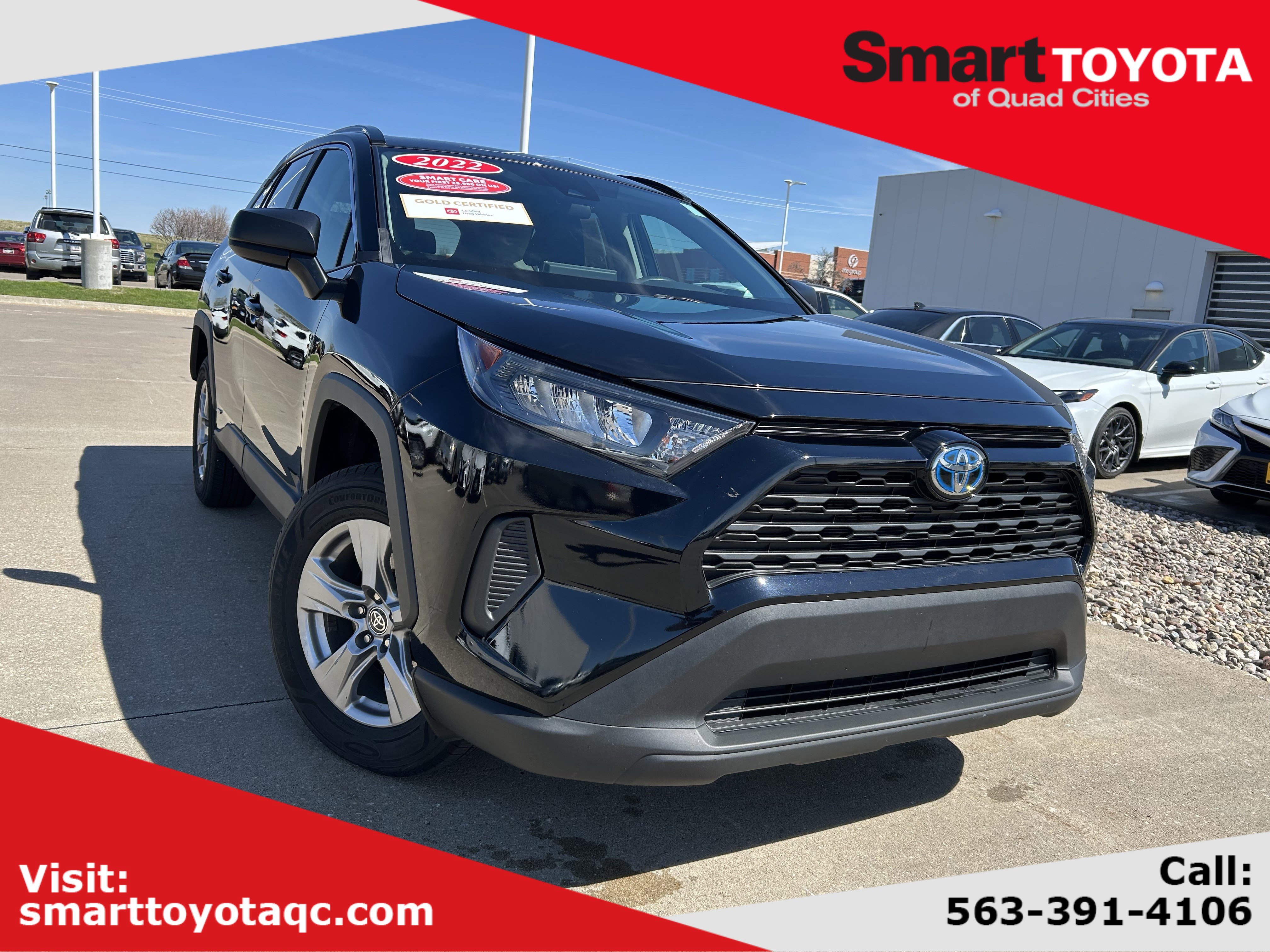 Certified 2022 Toyota RAV4 LE AWD/4WD image 1