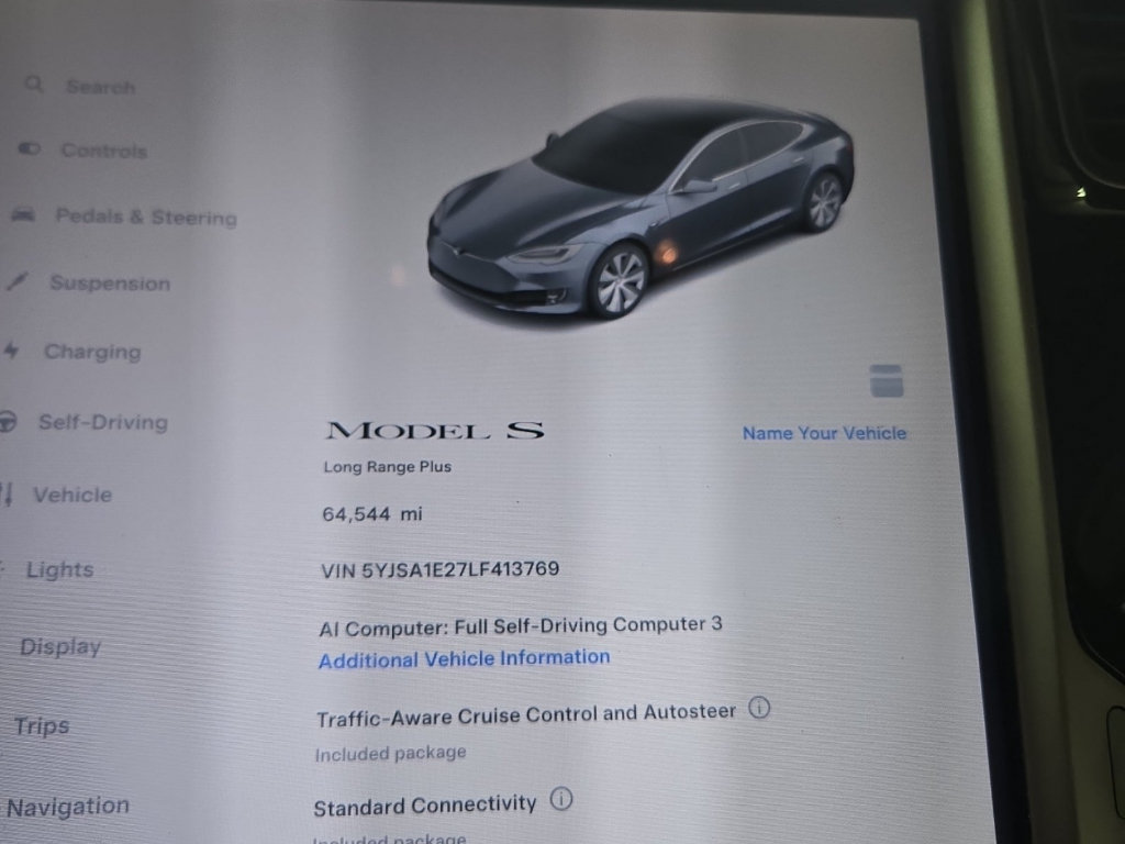 Used 2020 Tesla Model S Long Range AWD/4WD image 3