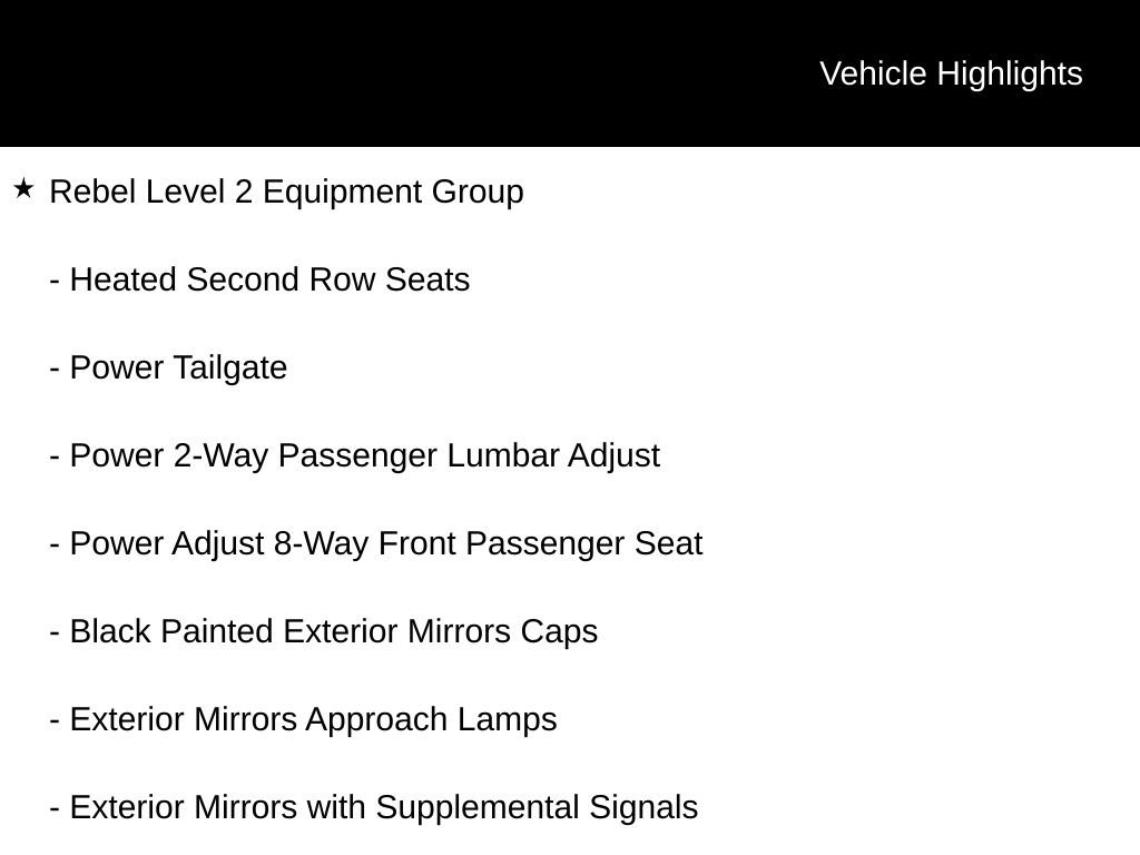 New 2026 RAM 1500 Rebel w/ Advanced Safety Group II image 25