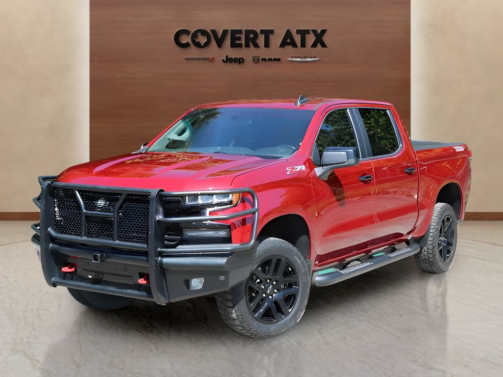 Used 2021 Chevrolet Silverado 1500 LT Trail Boss w/ Bed Protection Package AWD/4WD image 1