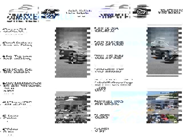 Used 2011 Ford Fusion SEL w/ 302A Rapid Spec Order Code image 2