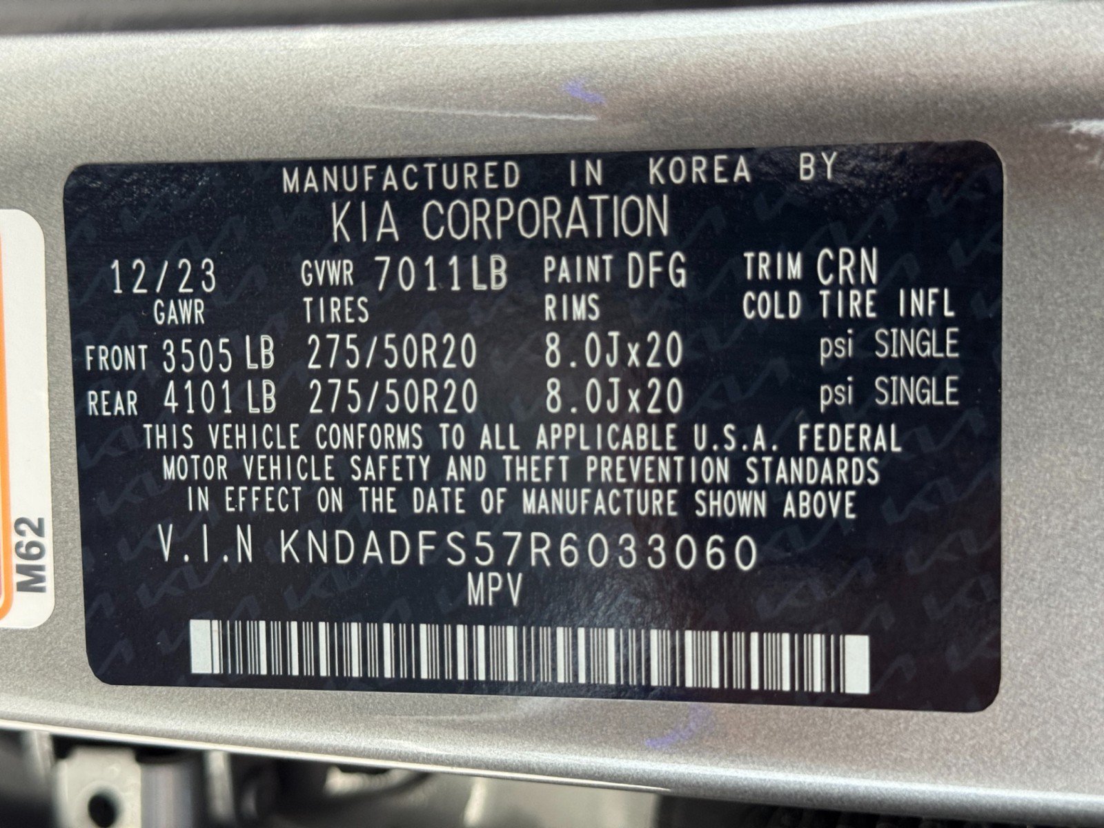 Used 2024 Kia EV9 Land AWD/4WD image 47