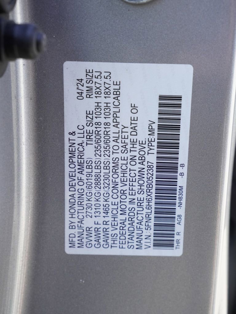Used 2024 Honda Odyssey EX-L image 31
