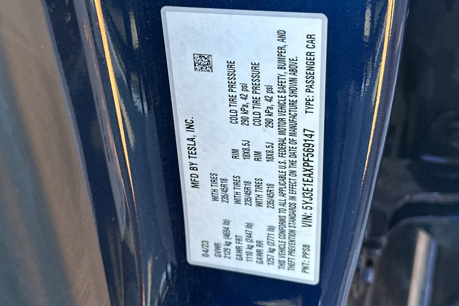 Used 2023 Tesla Model 3 Standard Range RWD image 25