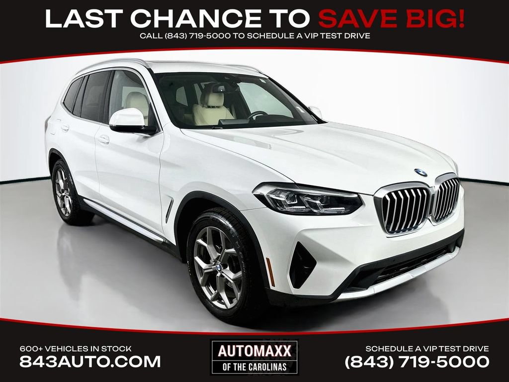 Used 2022 BMW X3 sDrive30i w/ Convenience Package w/ZPA