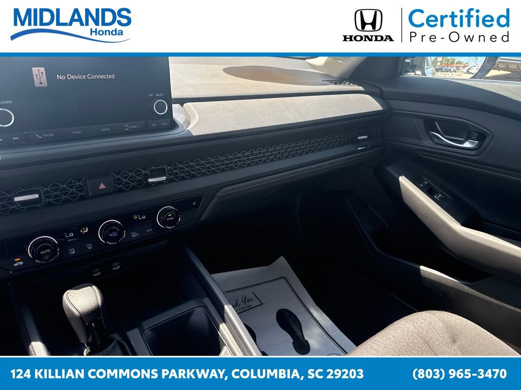 Certified 2025 Honda Accord SE image 12