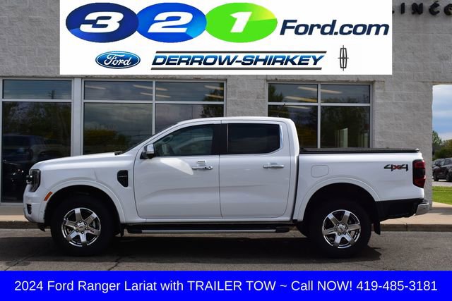 Used 2024 Ford Ranger Lariat w/ Trailer Tow Package AWD/4WD image 2