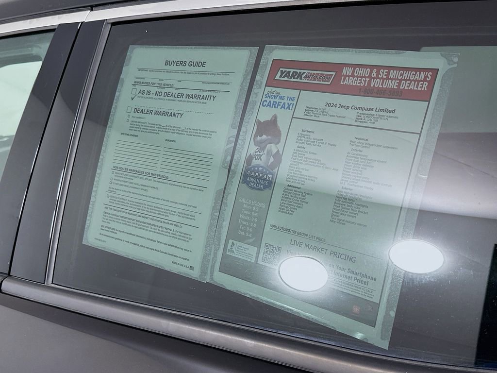 Used 2024 Jeep Compass Limited image 15