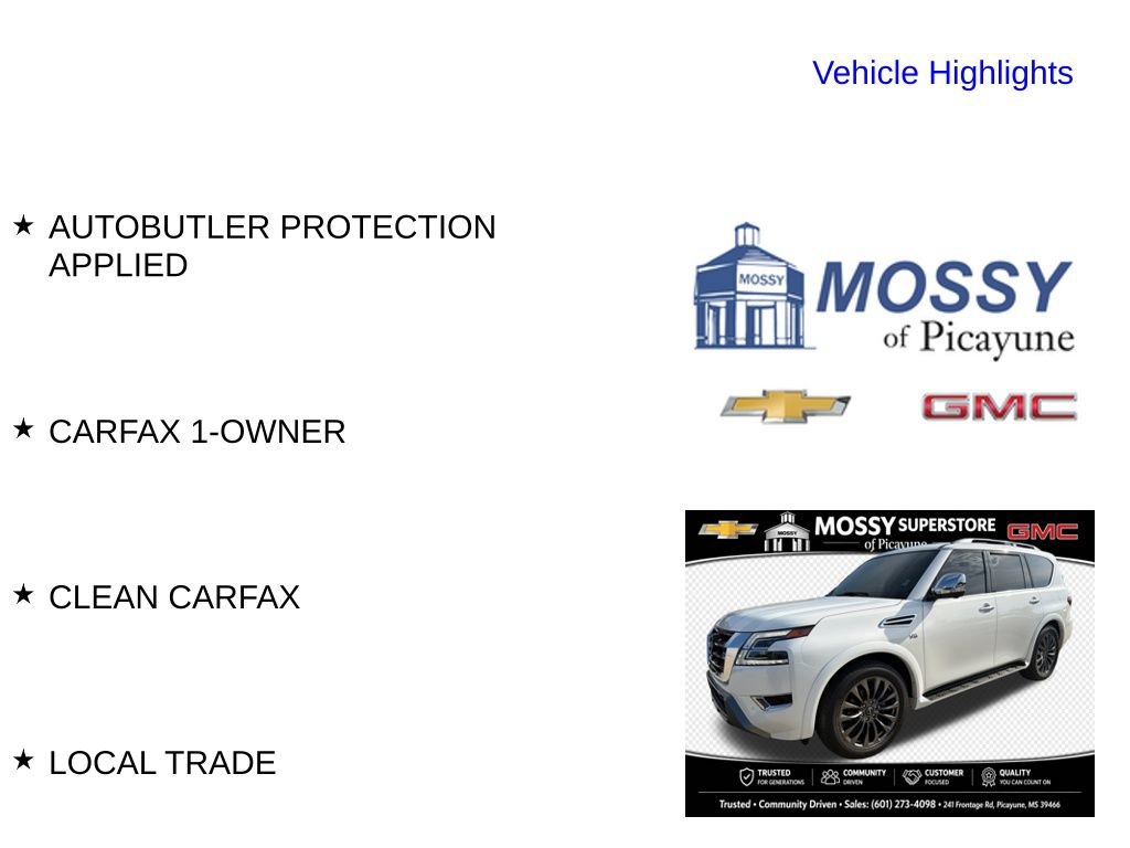 Used 2022 Nissan Armada Platinum w/ Captain's Chairs Package RWD image 11