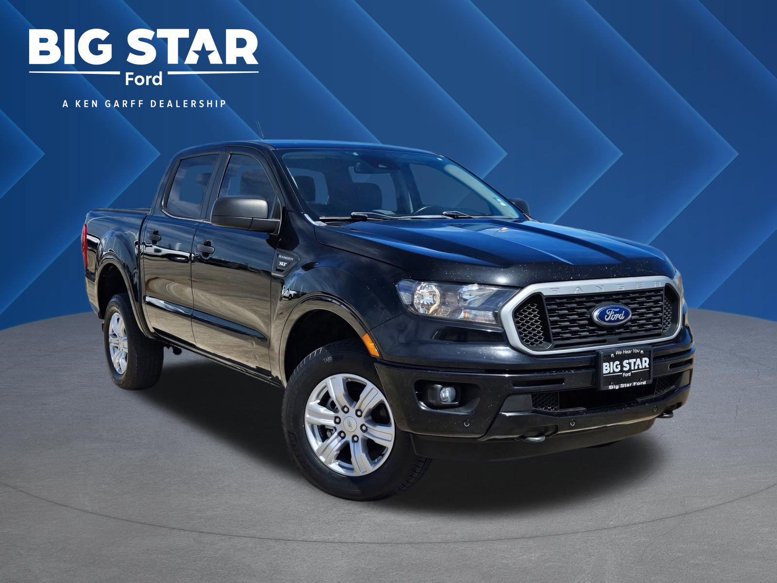 Used 2019 Ford Ranger XLT w/ Equipment Group 301A Mid image 1