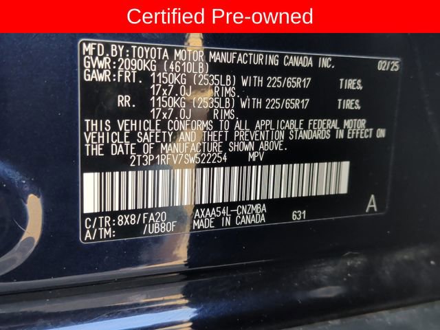 Certified 2025 Toyota RAV4 XLE AWD/4WD image 28