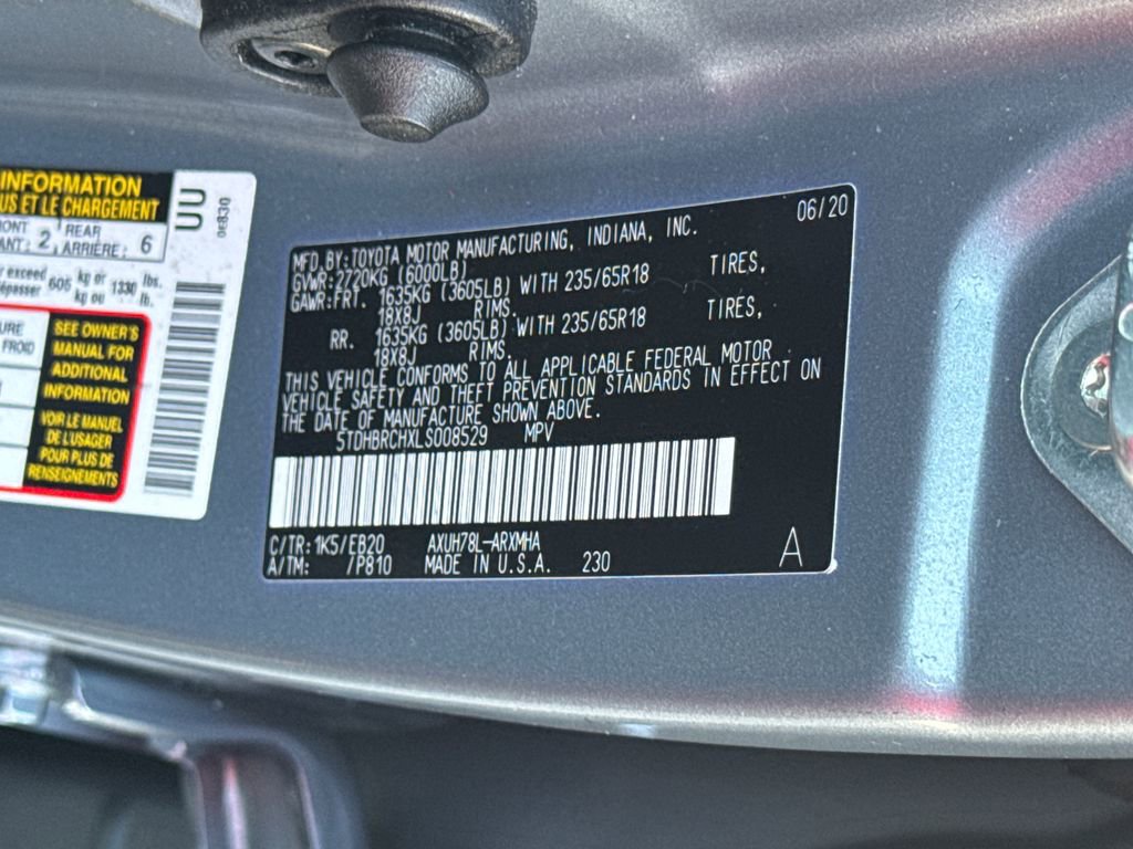 Used 2020 Toyota Highlander XLE AWD/4WD image 51